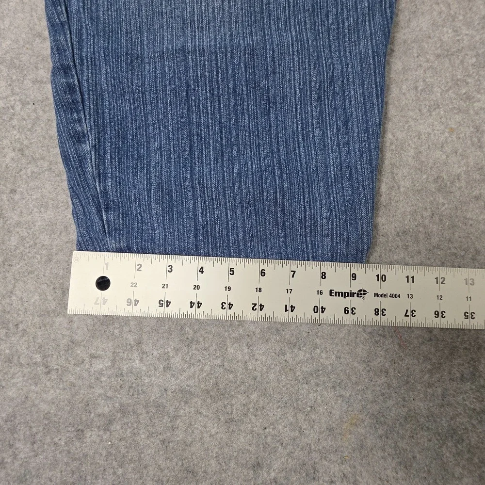 Vtg BKLYN Brooklyn Mens 50 Blue Jean Baggy Denim Jorts Y2K Hip Hop Shorts